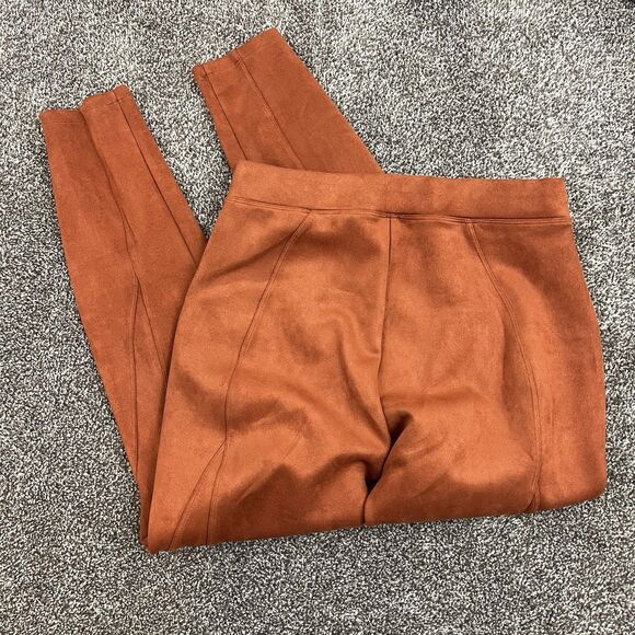 Set Of 2 Halara Tummy Control Pocket Faux Suede Leggings - Picture 6 of 13